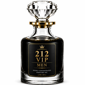 Aceite de Perfume Concentrado (Attar) 212 VIP Men de Alta Calidad, 100 Gramos, Sin Alcohol, Fragancia Unisex de Larga Duración - Product Image 1