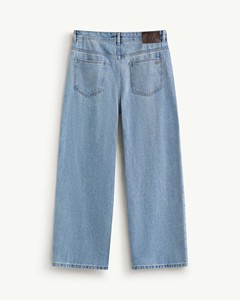 Pantalon long en jean pour homme, coupe droite, taille mi-haute, non extensible, formel, respirant, anti-boulochage, résistant au lavage, antistatique - Product Image 2