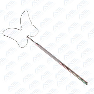 Caractéristiques anti-buée Outil essentiel pour les cils Miroir papillon pour cils à polir à l'argent Produits de beauté et de soins personnels - Product Image 6