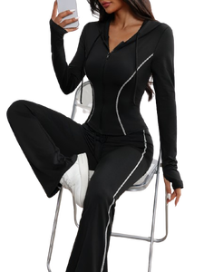 Conjunto Deportivo de 2 Piezas de Alta Calidad para Mujer, Bra Deportivo y Leggings Transpirables, Antibacterianos y de Secado Rápido para Gimnasio, Fitness y Yoga - Product Image 5