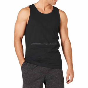 Débardeur pour hommes grande taille très bien noté, tissu respirant et léger, disponible au prix d'usine pour le streetwear et les vêtements de sport - Product Image 1