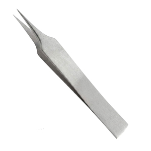 Stainless Steel Pointed Tip <b>Eyebrow</b> Tweezers Precision <b>Hair</b> <b>Removal</b> Tool Durable Beauty Care Equipment Made in Pakistan - Product Image 1