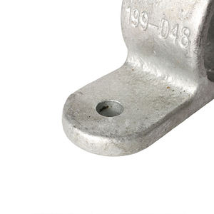 <b>Cast</b> Zinc Plated Female Round Plain Head Pipe Fitting BS EN 10255 Safety Guardrails Fencing <b>Hand</b> Railing Hardware Connector - Product Image 3