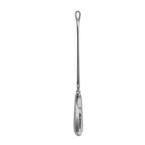 Instrumento Obstétrico de Acero de Alta Calidad, Espátula para Placenta, Espátula Pestalozza para Placenta de 30 cm de Acero Inoxidable - Product Image 1