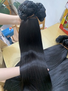 [PELO RECTO DE HUESO] Real vietnamita sin enredos sin derramamiento muy sedoso y suave, cabello crudo al por mayor paquetes de cabello liso de hueso - Product Image 4