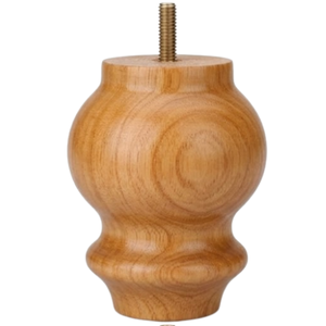 Patas de Sofá Modernas de Madera Maciza, Soportes Duraderos de Madera Dura para Muebles, para Sofá, Gabinete, Otomana e Interiores de Lujo - Product Image 1