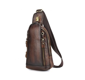 Bolso de Pecho de Cuero Multiusos y Elegante, Servicios OEM, Alta Calidad, con Cierre de Cremallera, Bolso de Pecho de Cuero Moderno - Product Image 1