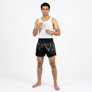 กางเกงมวย MMA ลายพิมพ์แบบ Heat-Transfer สำหรับผู้ชาย ฝึกซ้อมมวยไทย ผ้าสเตรช ซักแล้ว - Product Image 6