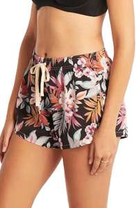 Shorts de Baño de Secado Rápido para Mujer, Cintura Alta, Estampado por Sublimación, Transpirables, Ligeros, para Vacaciones y Playa - Product Image 5