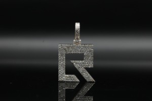 Pendentif Hip Hop de luxe serti de CZ, style Boss - Product Image 3
