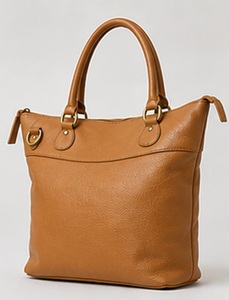 Sac fourre-tout tendance en cuir véritable pour femme Gravs, grande capacité, sac à bandoulière, sac à main à poignée supérieure, texture grainée, détachable - Product Image 4