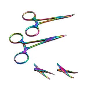 Pince hémostatique HERMANN MEDITECH, forceps chirurgical de précision courbé, instruments chirurgicaux en acier inoxydable, outils médicaux à poignée. - Product Image 2