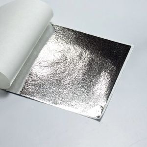 Feuilles de décoration alimentaire en argent pur pour les desserts, gâteaux et présentations culinaires traditionnelles indiennes - Product Image 1