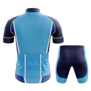Tenue de cyclisme élégante, vêtements de sport de haute qualité, nouveau design, impression numérique personnalisée OEM, séchage rapide, respirant, ensembles de cyclisme unisexes - Product Image 2