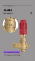 VB350 Pompe Haute Pression Déchargement Valve Bouton Régulation de Pression Valve Laveuse Compatible AR/Comet/INTER/5650psi/10.5gpm