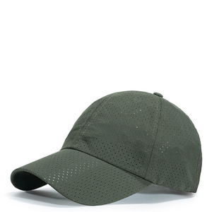 Custom logo Quick Dry Hat Perforated Cycling Sports <b>Mesh</b> Baseball Cap for Men Women - Product Image 3