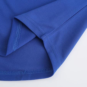 Royal Blue Blank <b>Baseball</b> Jersey Unisex Short Sleeve Mesh Fabric Performance Sportswear - Product Image 5