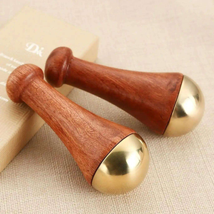 Meilleures ventes : Outil de massage Gua Sha en bois Kansa 100 % naturel pour la relaxation profonde du cuir chevelu, outils de massage pour le corps et les pieds - Product Image 1
