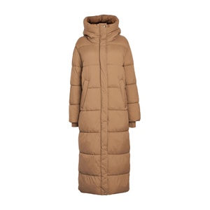 Abrigo de Invierno con Capucha para Mujer, Chaqueta Acolchada Larga, Cálida y Aislante para Clima Frío, Ropa Casual para Viajes al Aire Libre - Product Image 1