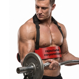 Barra de Ejercicios para Bíceps y Tríceps, Ajustable, para Desarrollo Muscular - Product Image 1
