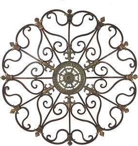 Decoración de Pared de Hierro Única con Etiqueta Privada para Sala de Estar, Dormitorio u Oficina, Arte Metálico Contemporáneo para Pared - Product Image 1