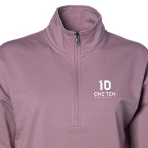 เสื้อสเวตเชิ้ตแขนยาวแบบซิป ¼ สำหรับผู้หญิง น้ำหนักเบา ระบายเหงื่อได้ดี เหมาะสำหรับการฝึกซ้อม - Product Image 3