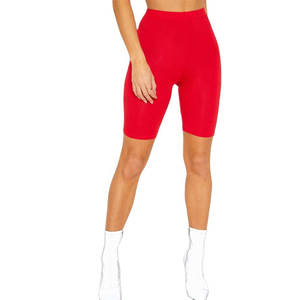 Eleve la imagen de su marca con shorts básicos de algodón personalizados al por mayor para mujer, estilo único y transpirable. - Product Image 1