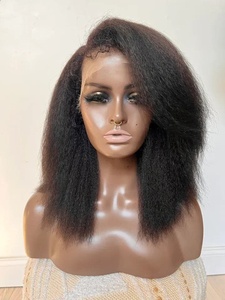 Perruques Premium 4C Edges avec texture bouclée naturelle, cheveux de bébé réalistes, fibres douces et denses, cheveux brésiliens confortables - Product Image 3