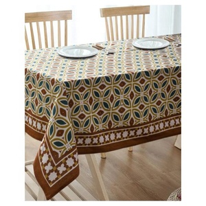Authentic Customized Color Custom Design Print Home Dining Artistic Waterproof Disposable Square Wedding Banquet <b>Table</b> <b>Cloth</b> ODM - Product Image 3