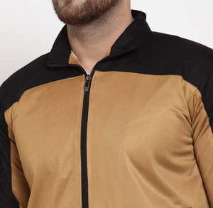 Conjunto Deportivo Premium Personalizado para Hombre con Chaqueta y Pantalones Deportivos en Color de Contraste, Ropa Deportiva Casual - Product Image 2