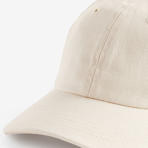 <b>Black</b> 6-Panel <b>Baseball</b> <b>Cap</b> Adjustable Back Closure Unisex Casual Solid Color Twill Fabric Adult Hat - Product Image 4