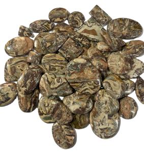 Cabujones de jaspe de café Natural de grado AAA, imagen hecha a mano, piedras preciosas de jaspe, piedras preciosas sueltas pulidas a mano para hacer joyas, mezcla - Product Image 3