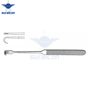 Pinzas Microquirúrgicas Jacobson de 17 cm (6-3/4 Pulgadas), 6 x 1 mm, Afiladas, Instrumento Quirúrgico de Precisión, Acero Inoxidable, Oftálmicas - Product Image 3