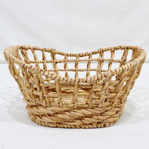 Top Rated Water Hyacinth Fruit <b>Bread</b> <b>Basket</b> Oval Tableware Tray for Kitchen Decor - Product Image 3