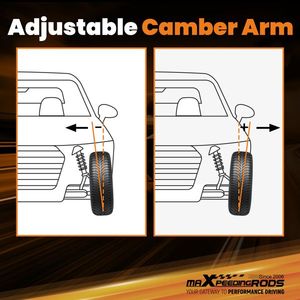 Kit de 2 bras de suspension inférieurs arrière réglables pour BMW Série 3 E36 E46 92-05 - Product Image 6