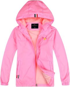 Pink Unisex Casual Safari <b>Jacket</b> Lightweight Windproof Winter Thin Polyester Loose Fit <b>Pullover</b> Front Pockets - Product Image 1