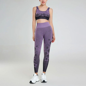 Women's <b>Tie</b> <b>Dye</b> Activewear Set High Waist Yoga <b>Leggings</b> and Sports Bra Fitness Workout Outfit 2-Piece Yoga Set - Product Image 3