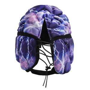 Casco de Rugby Acolchado de Carcasa Blanda Resistente a Impactos, Ajustable y Transpirable, Protección para la Cabeza, Gorra de Scrum, Cascos al Por Mayor a Precio Económico - Product Image 3