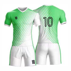 Ensemble d'uniformes de football personnalisés 2025 Kit de football multicolore léger à séchage rapide Commandes en gros et en gros Confort Multi couleurs - Product Image 4