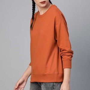 Sudadera con Capucha para Mujer, Diseño Sólido, Informal, de Invierno, de Algodón, Color Sólido, Transpirable, Corte Regular, para Otoño - Product Image 5