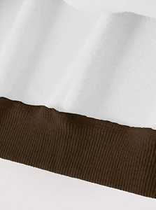 Sudadera de manga larga con capucha y contraste en blanco para mujer, con puños y bajo acanalados, estilo casual urbano, para invierno y otoño - Product Image 5