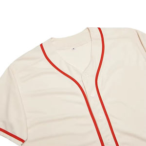 Uniforme de baseball de haute qualité, différentes couleurs, logo personnalisé, léger, service OEM, vêtements de sport à séchage rapide, uniforme de baseball - Product Image 5