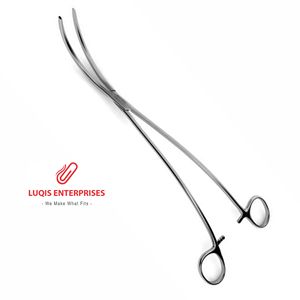 Pinza de Resección Anterior Foss, Forma de S, Mordazas Lisas, Pinza Quirúrgica Intestinal, Acero Inoxidable, Instrumento Médico Quirúrgico - Product Image 4