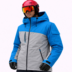 Custom Ski Jacket Manufacturer Pakistan Waterproof Windproof Winter Sportswear Supplier OEM Private Label Ski Wear Bulk - Product Image 1