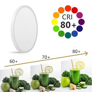 Plafoniera LED a Incasso 6PK da 12 Pollici, 2880 Lumen, 5 Temperature di Colore Selezionabili (2700K/3500K/4000K/5000K/6500K) - Product Image 6