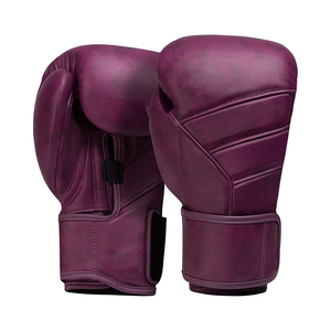 Guantes de Boxeo para Hombre, Piel Sintética, Espuma EVA, Cierre de Gancho y Bucle, 8oz 10oz 12oz, para Jóvenes y Adultos, Entrenamiento Físico - Product Image 4