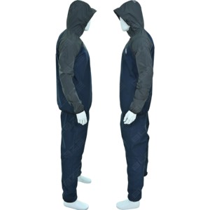 Ensemble de survêtement deux pièces personnalisé en nylon et polyester pour homme – Veste coupe-vent et pantalon de jogging pour l'été - Product Image 5