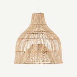Decorative Woven <b>Rattan</b> Lampshade Boho Chic Style Eco-Friendly Ceiling <b>Shade</b> for Interior Designers Bulk Order - Product Image 1