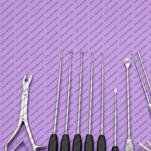 Juego de Instrumentos Quirúrgicos para Discectomía Cervical Anterior, Acero Inoxidable, Herramientas de Neurocirugía Ortopédica, CE ISO, Más Vendido - Product Image 2