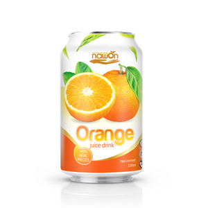 Nawon 30% Puré con sabor a naranja Botella de 330ml Bebida de jugo de frutas y verduras - Product Image 1